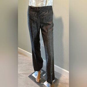 Elie Tahari Brown Tweed Theora Pants  Size 0. New With Tags